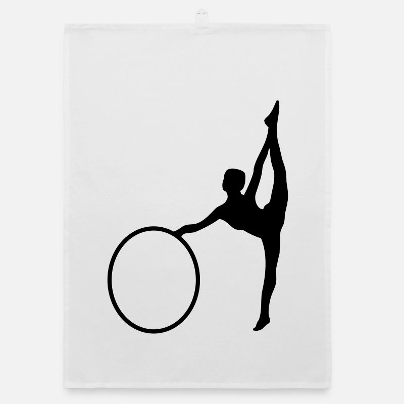 Rhythmic gymnastics Organic dish towel
