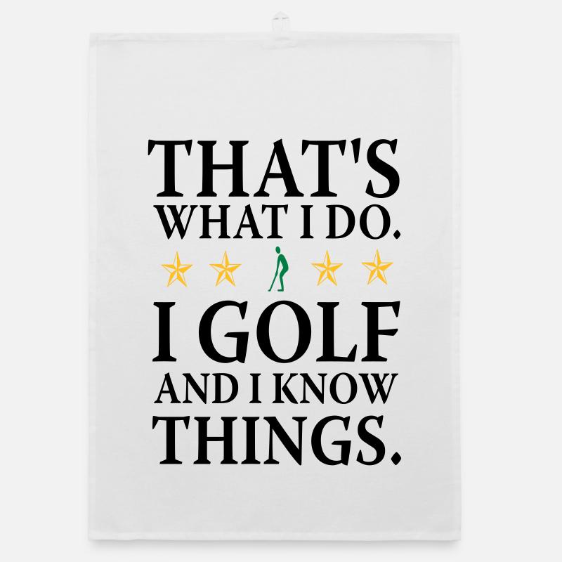 Ich do Golf Organic dish towel