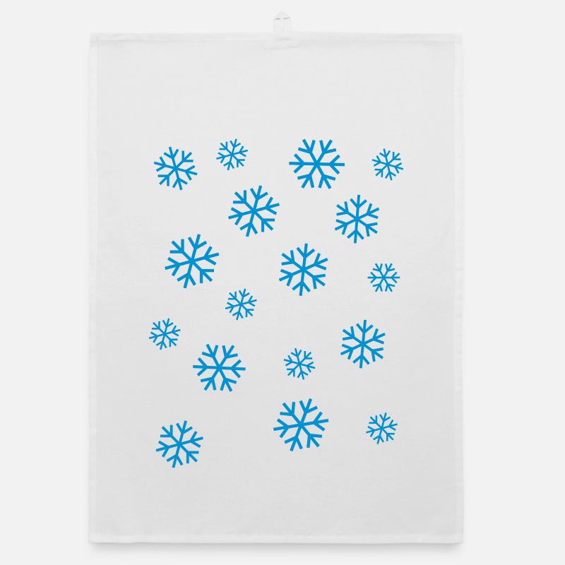 Snow - Organic dish towel - white