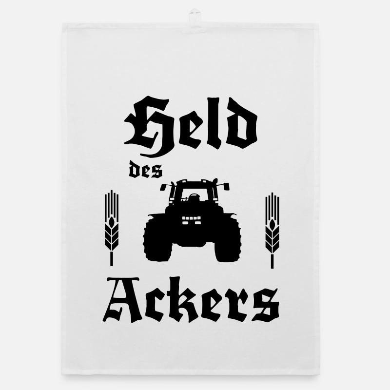 Held des Ackers Trecker Organic Geschirrtuch