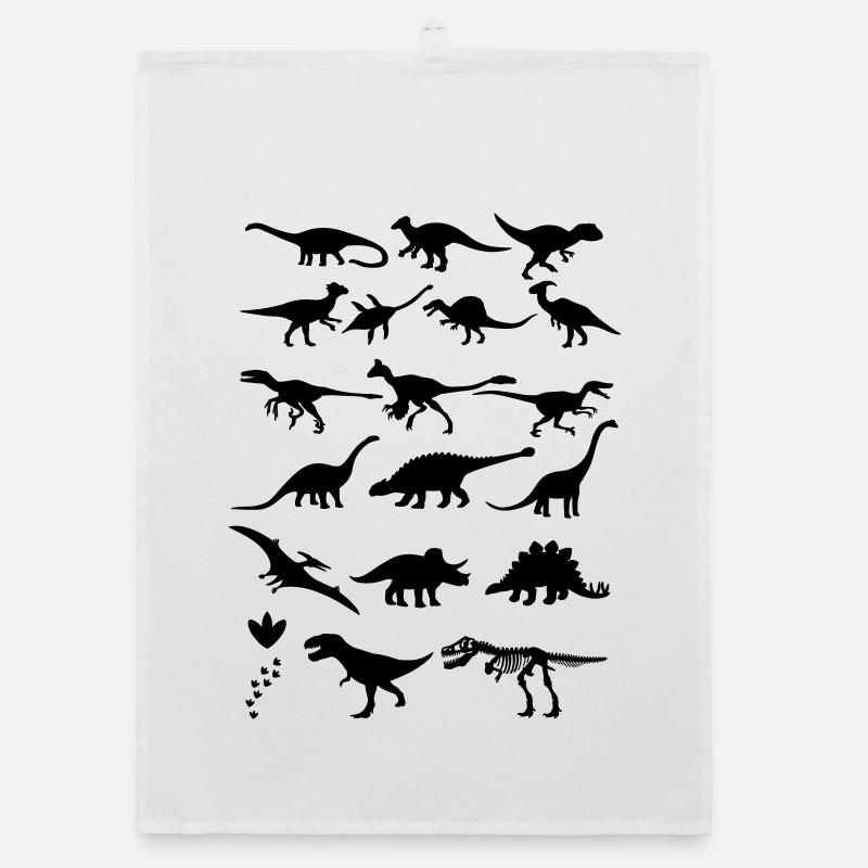 Dinosaurier Organic Geschirrtuch
