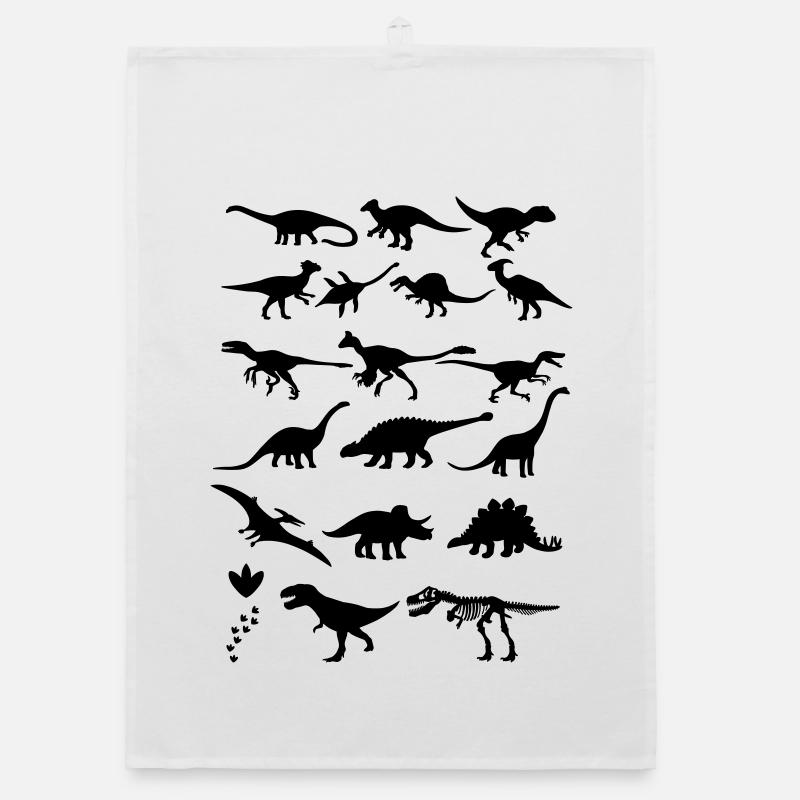Dinosaurs Organic dish towel
