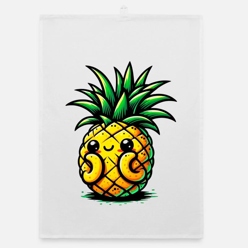 Pineapple Organic dish towel