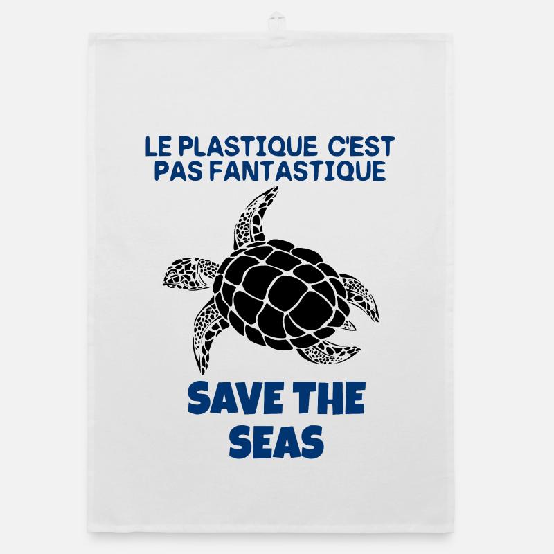 Rettet das Meer Organic Geschirrtuch