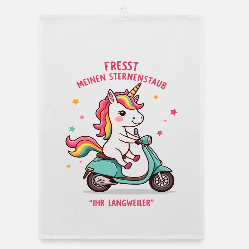 Trottinette Licorne Torchon bio