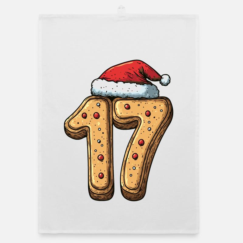 Biscuit de Noël à 17 chiffres Torchon bio