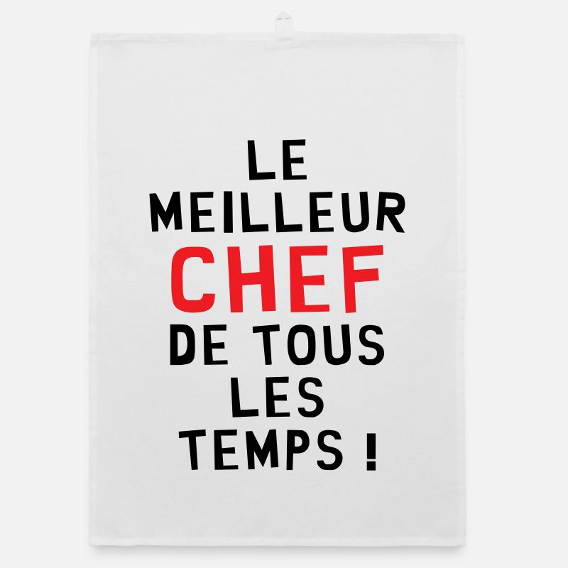 Le Meilleur Chef de tous les temps Torchon bio