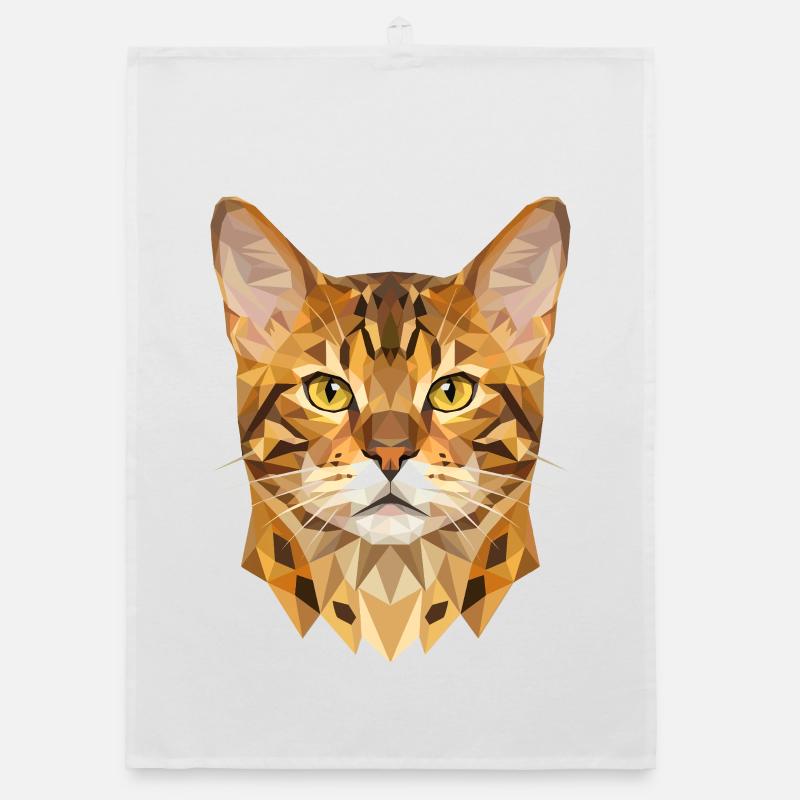 Bengal Cat Leopard Cat Leopardette Bengal Cats Organic dish towel