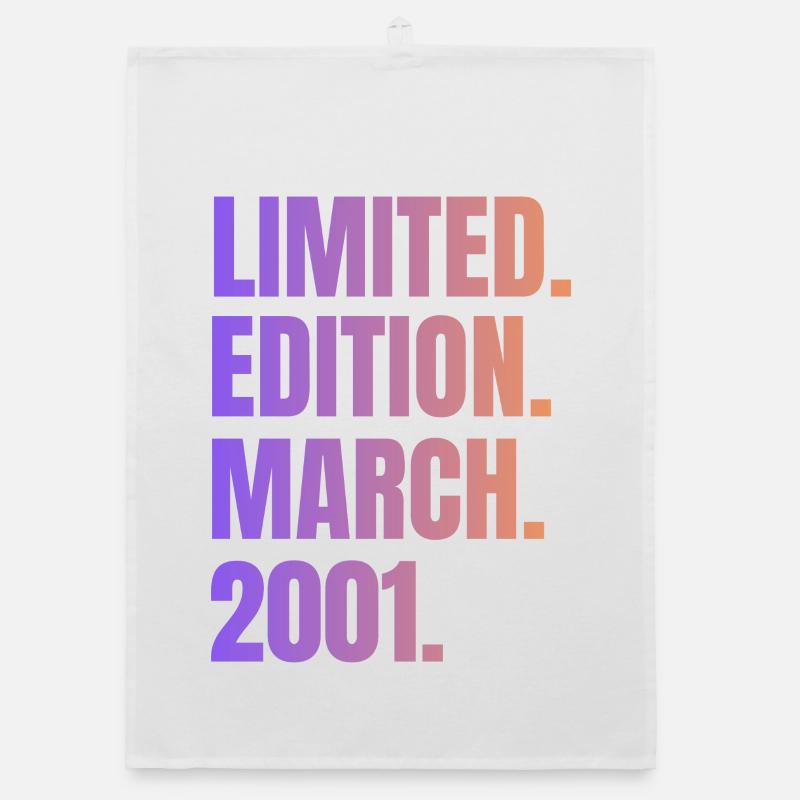 Édition Limitée Mars 2001 Torchon bio