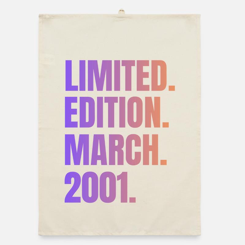 Édition Limitée Mars 2001 Torchon bio