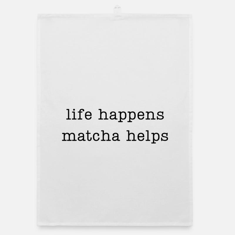 La vie s’en sort avec le matcha Torchon bio