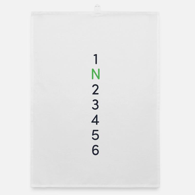 Motorcycle gears Organic dish towel