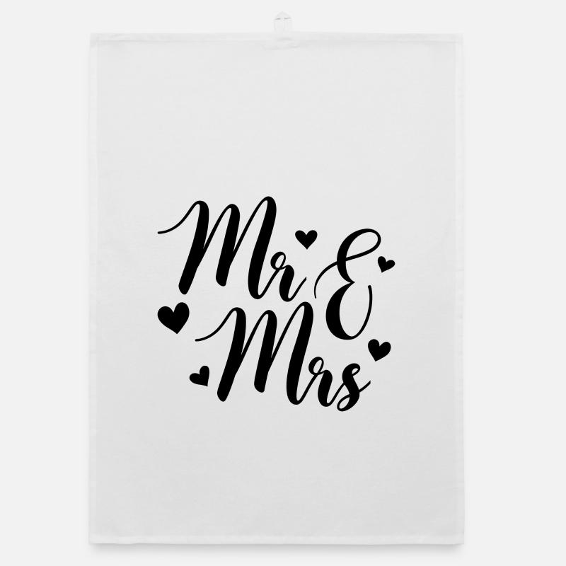 Mr and mrs Organic dish towel