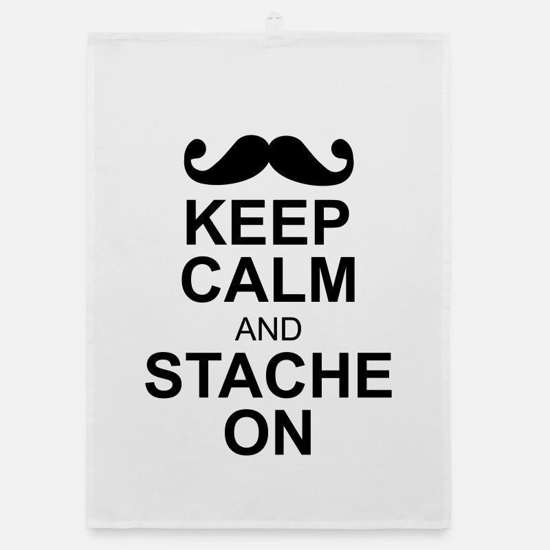 moustache Torchon bio