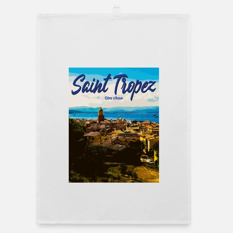 Saint-Tropez Côte d’Azur Côtière Torchon bio