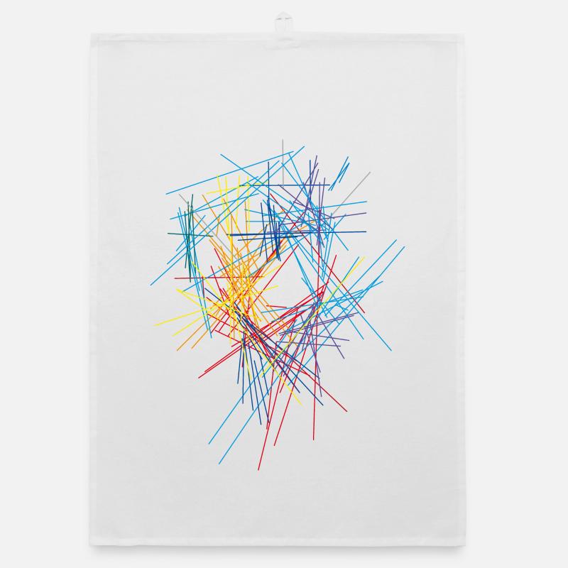 Couleurs Contours Design Torchon bio