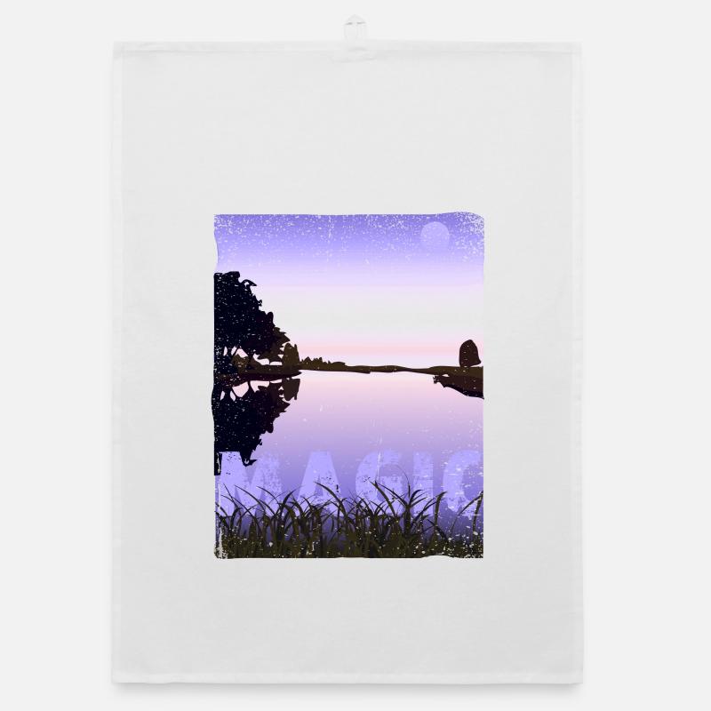 MAGIC | Image: Night mood Organic dish towel