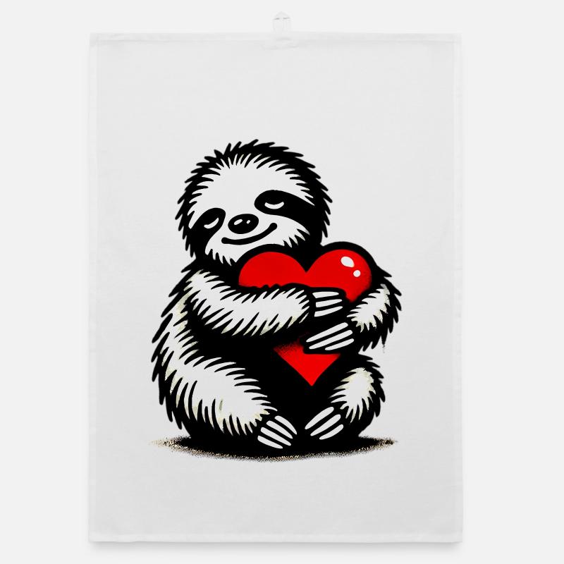 Sloth Organic dish towel