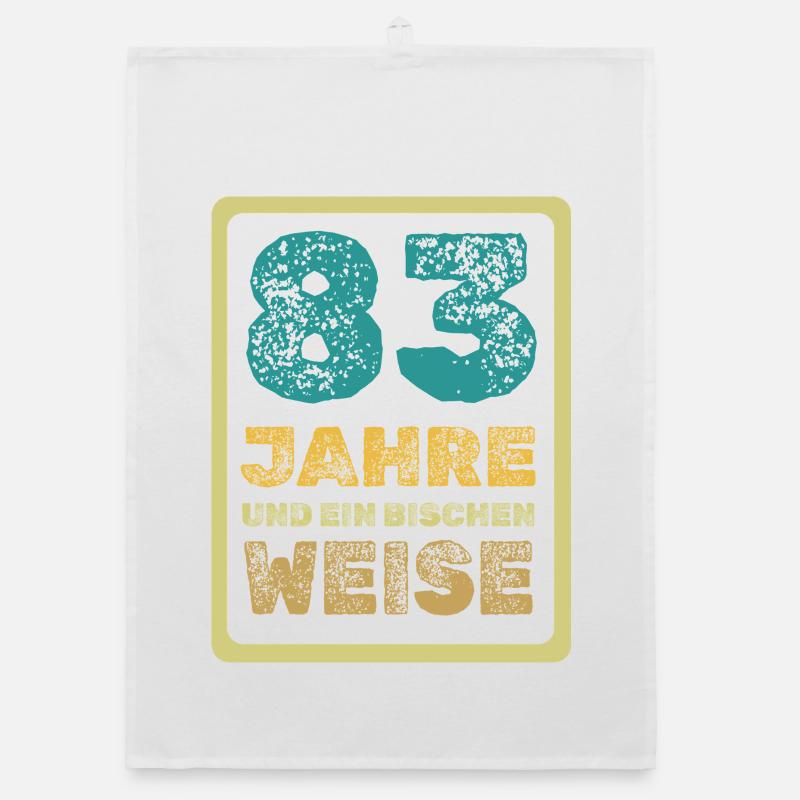 Age 83 Organic dish towel