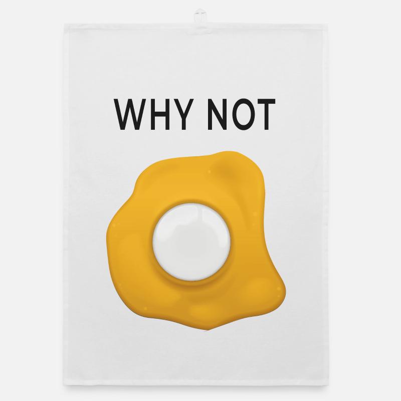 Why Not Rethinking Fried Eggs Organic dish towel
