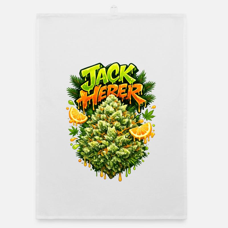 Graffiti en pins Jack Herer Torchon bio