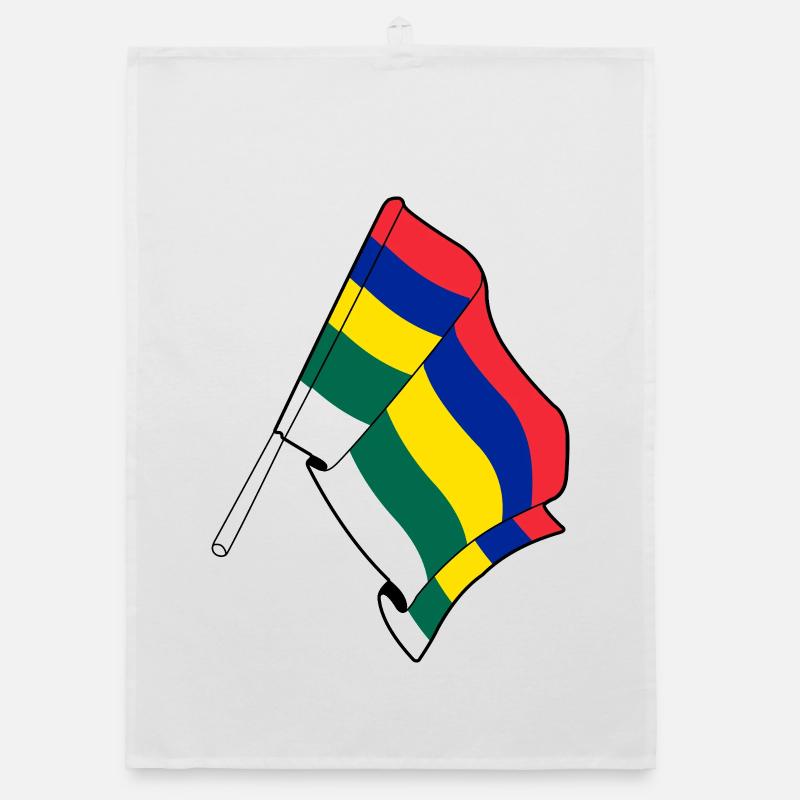 Terschelling Flag – Island Pride Organic dish towel