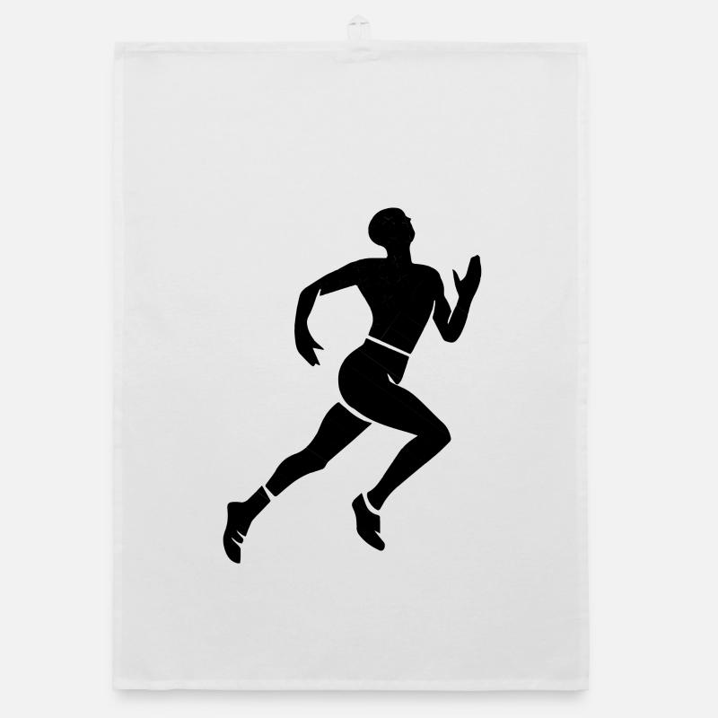 Leichtathletik Organic Geschirrtuch