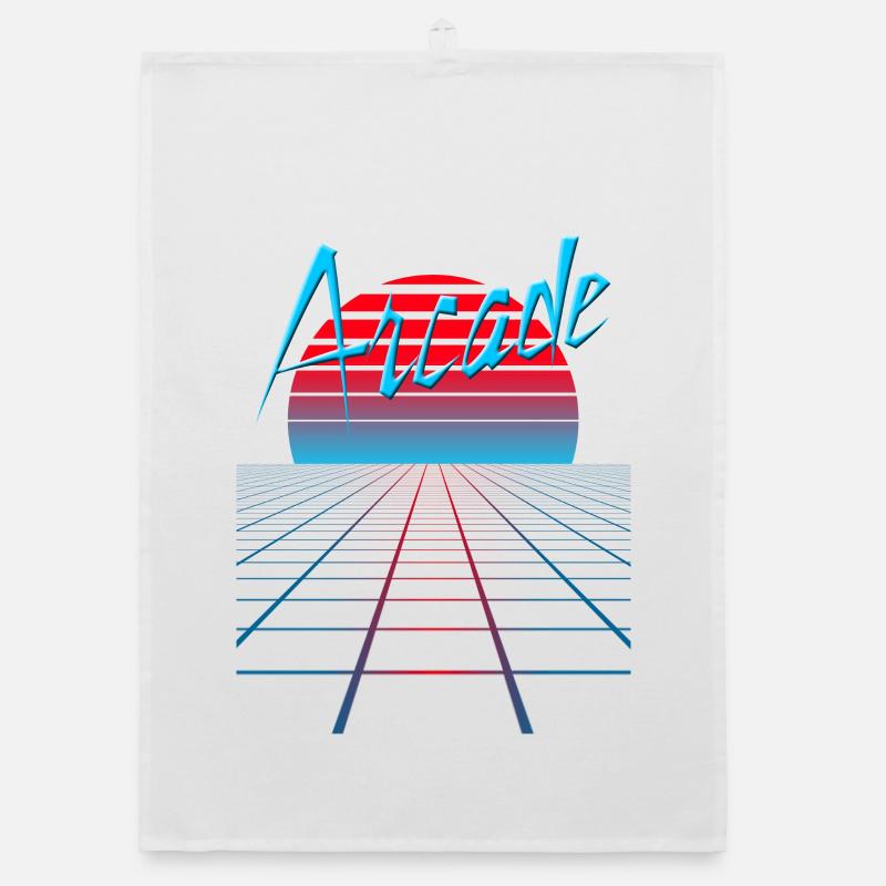 NERDY pour toujours - Arcade Torchon bio