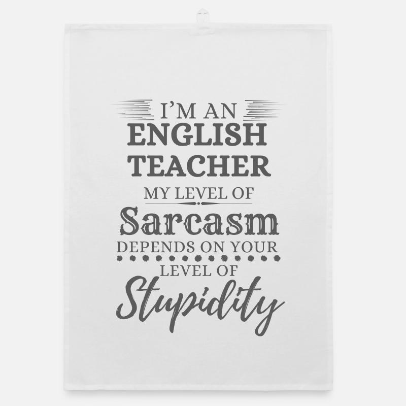 Sarcasme du professeur d’anglais Torchon bio