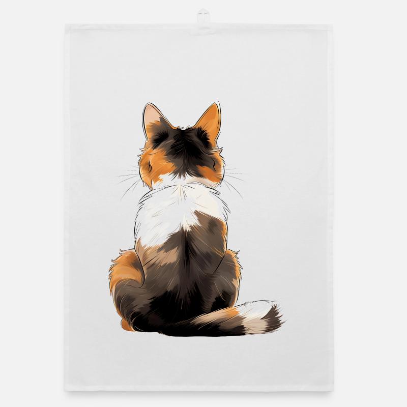Japanischer Bobtail Organic Geschirrtuch