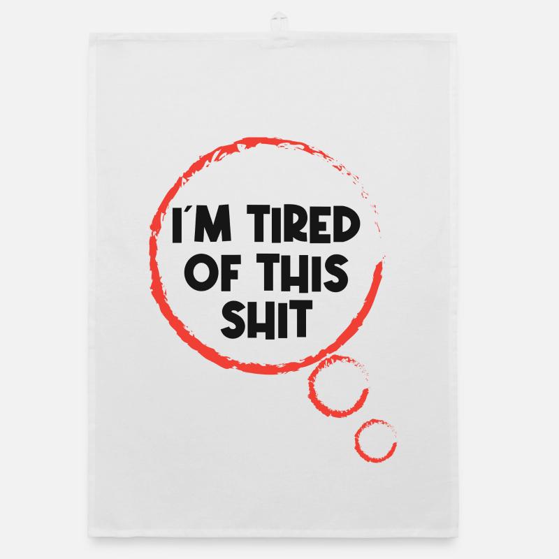 I don't care about a statement Organic dish towel