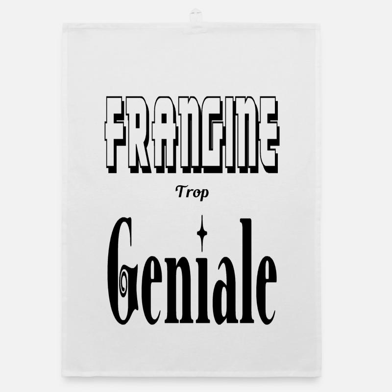 Frangine Trop Géniale Sœur Torchon bio