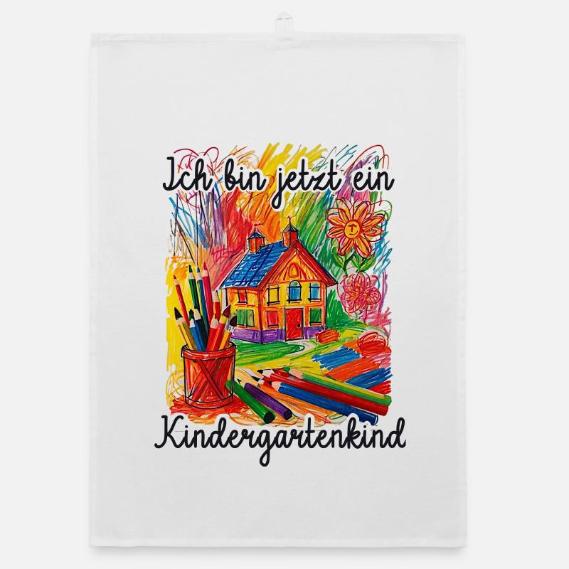 Kindergartner Organic dish towel
