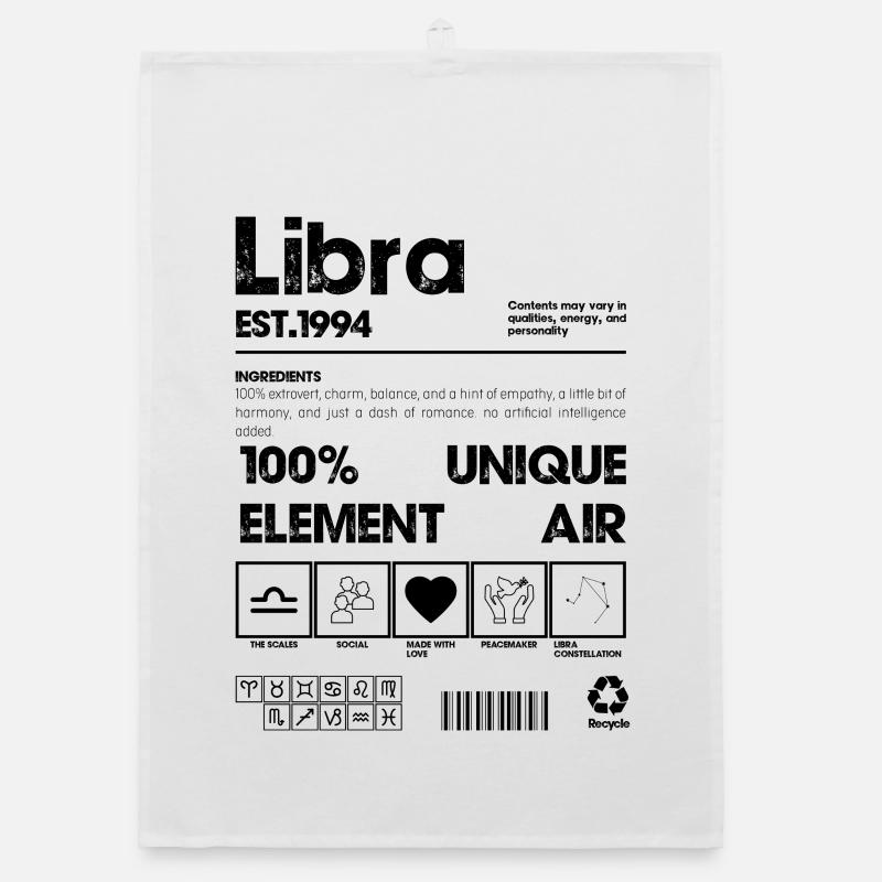 Libra 1994 Organic dish towel