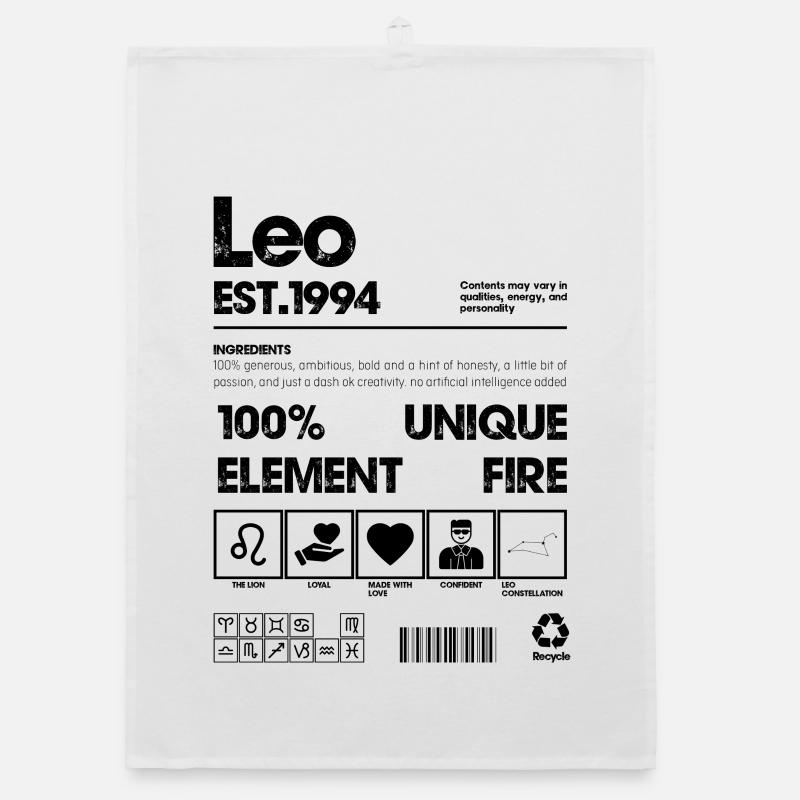 Leo 1994 Organic dish towel