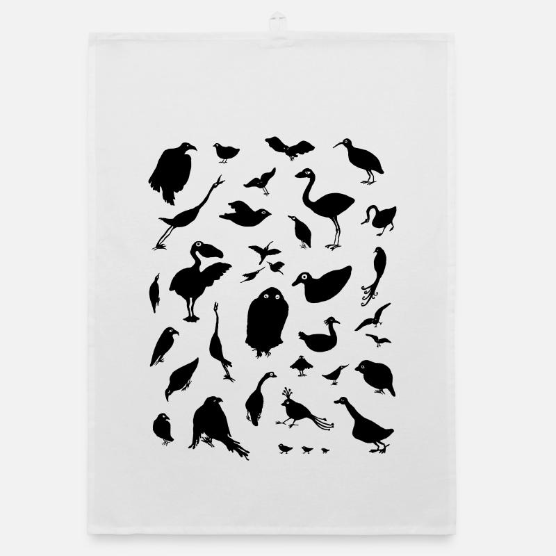 BIRDS Organic dish towel