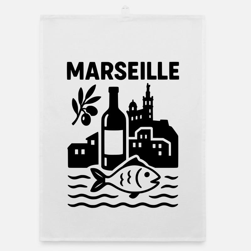 Marseille Silhouette Torchon bio