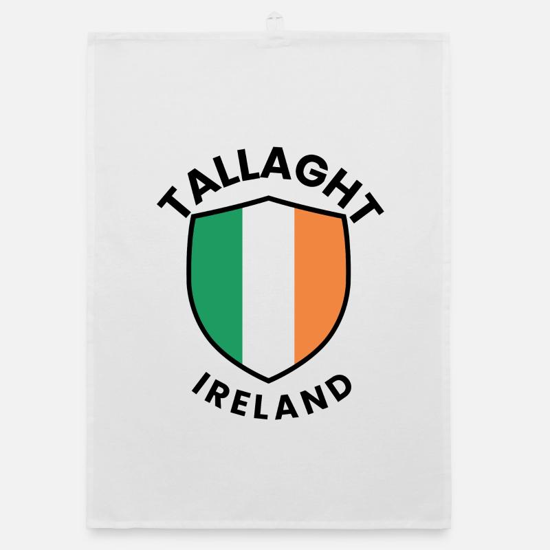 Drapeau du Bouclier d’Irlande de Tallaght Torchon bio