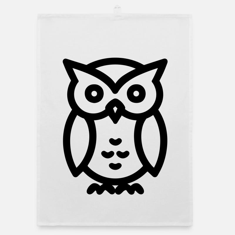 Eule Organic Geschirrtuch