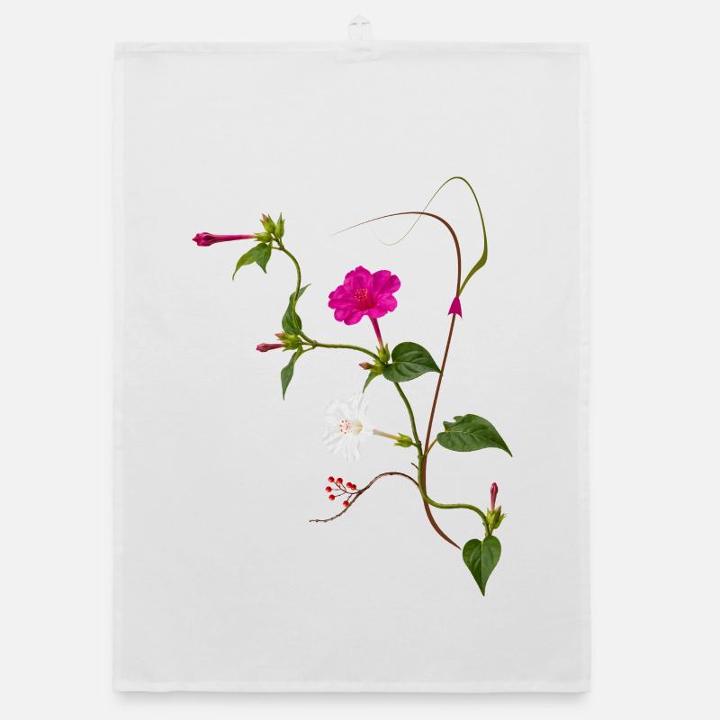 Fleur Miraculeuse Zen Blossoms Design Torchon bio