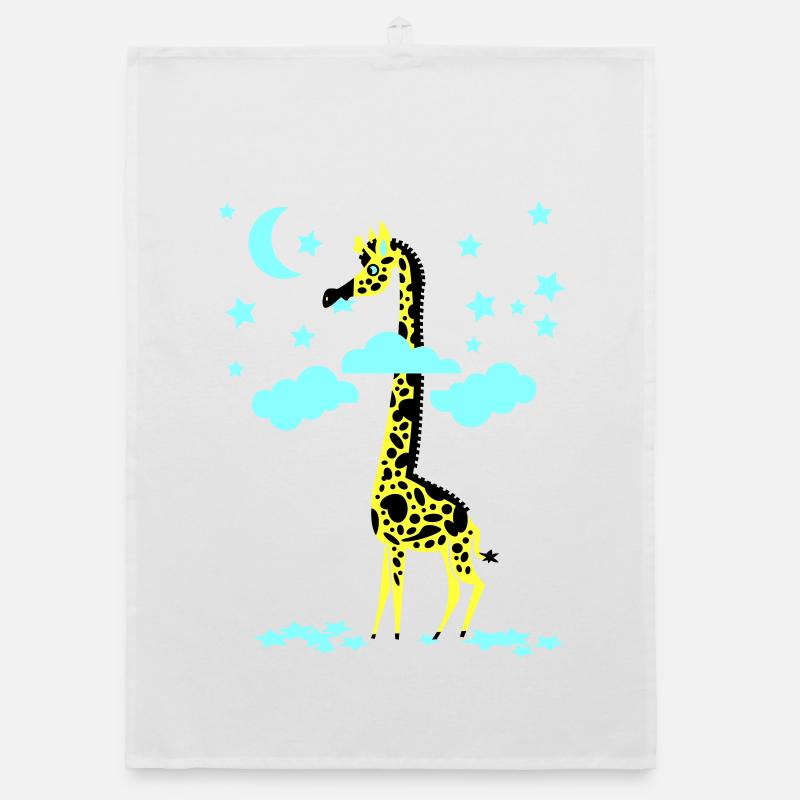 star-mangeur girafe Torchon bio