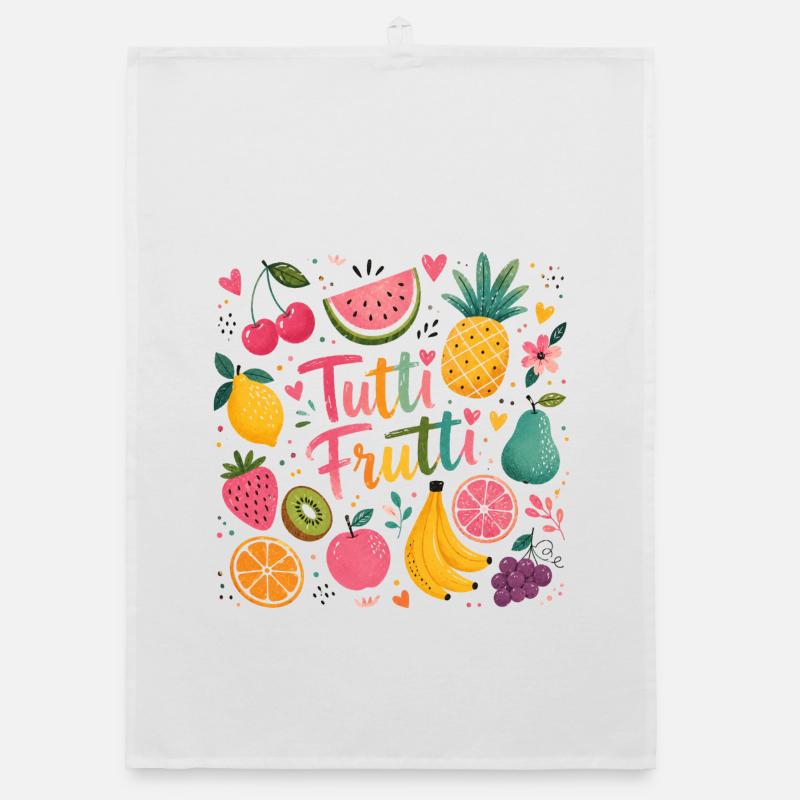 Tutti Frutti Farbexplosion Organic Geschirrtuch