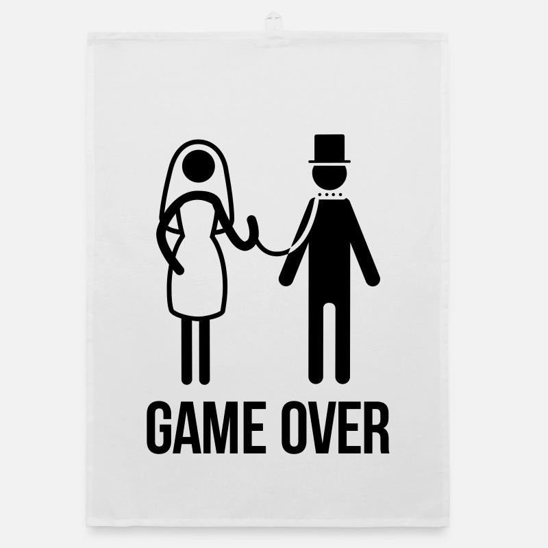 junggesellen abschied bachelor party Organic Geschirrtuch