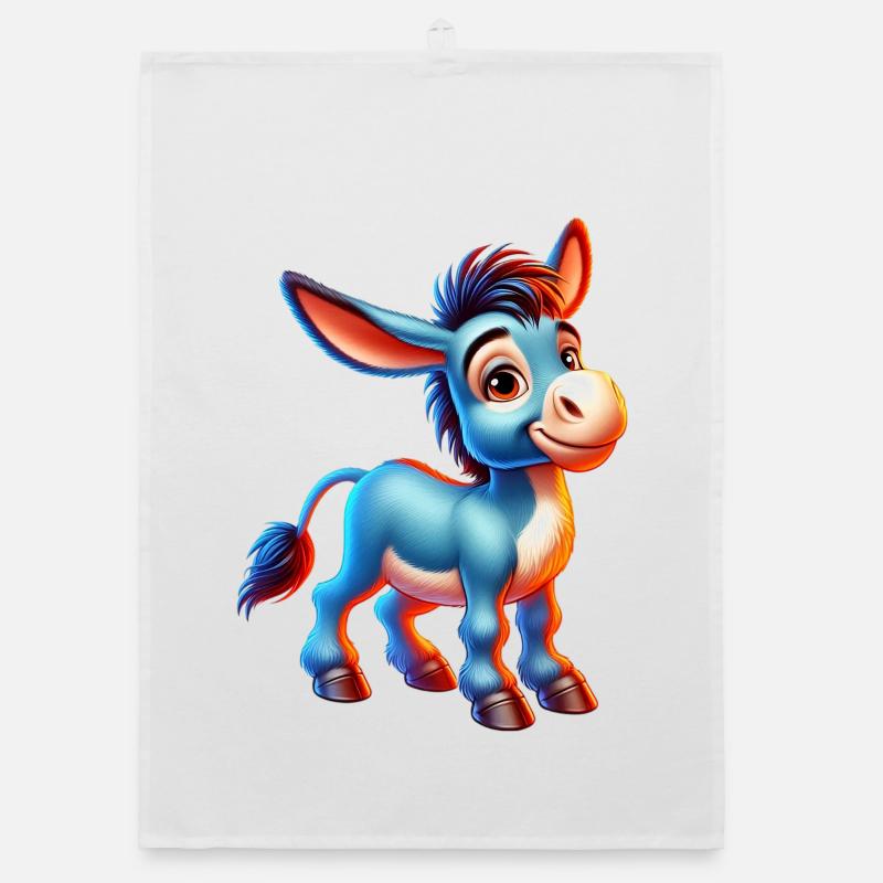 Esel-Maultier Organic Geschirrtuch