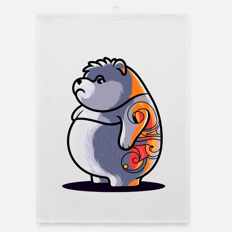 Capricious Bear Organic dish towel