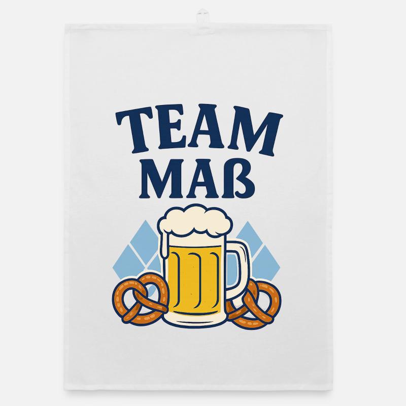 Team Maß Organic Geschirrtuch