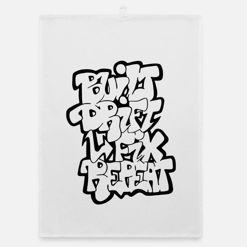 Built Drift Fix Repeat Organic dish towel