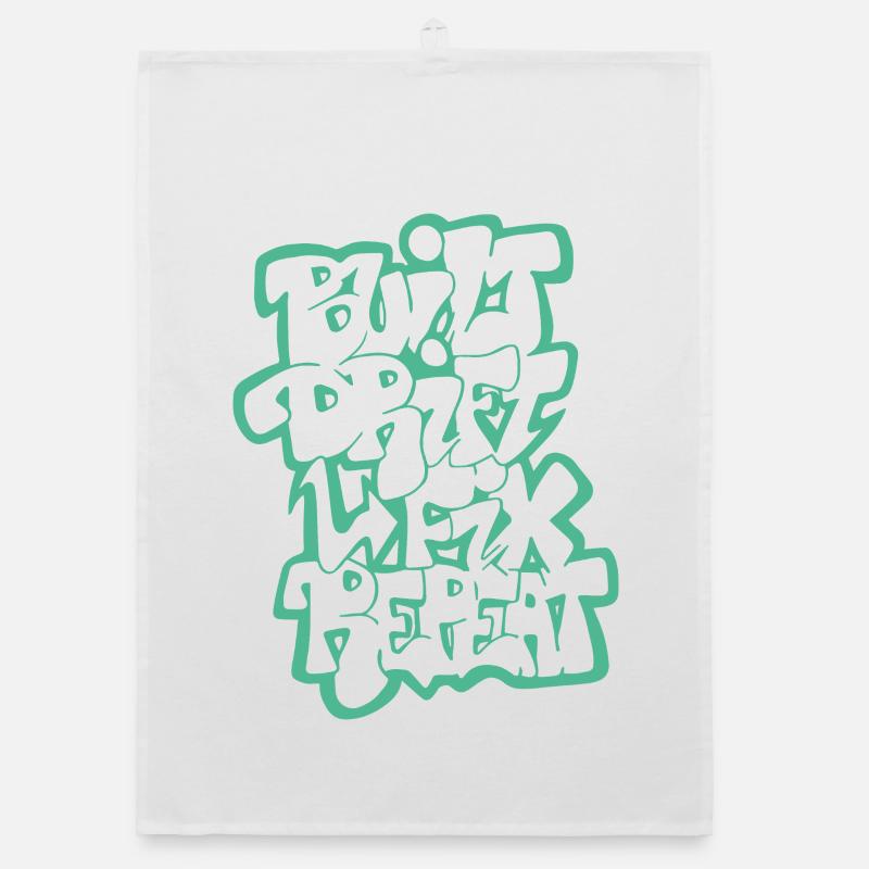 Built Drift Fix Repeat 04 Organic dish towel