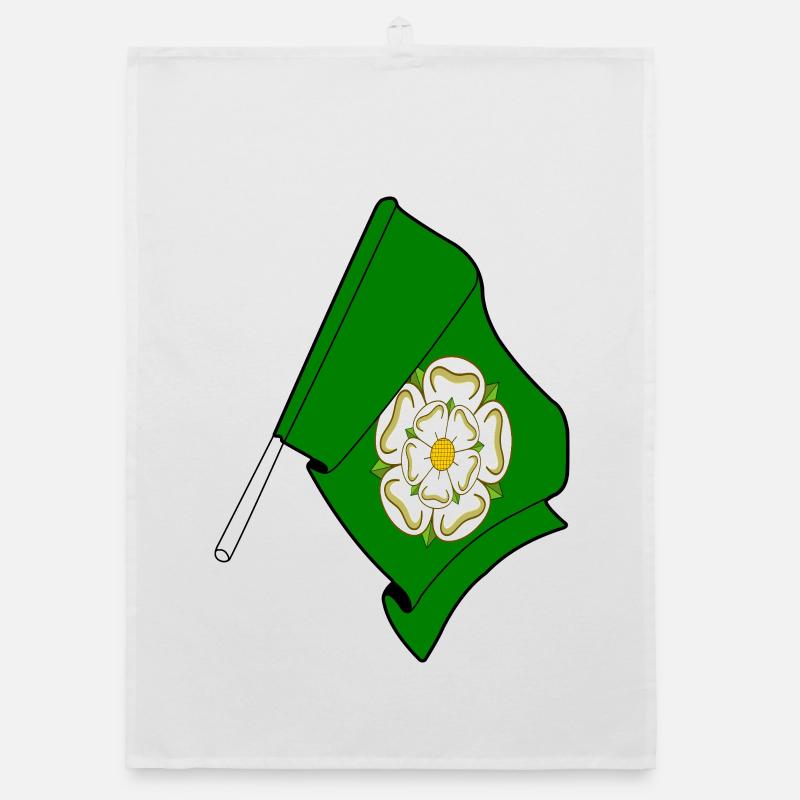 Drapeau du North Yorkshire Torchon bio