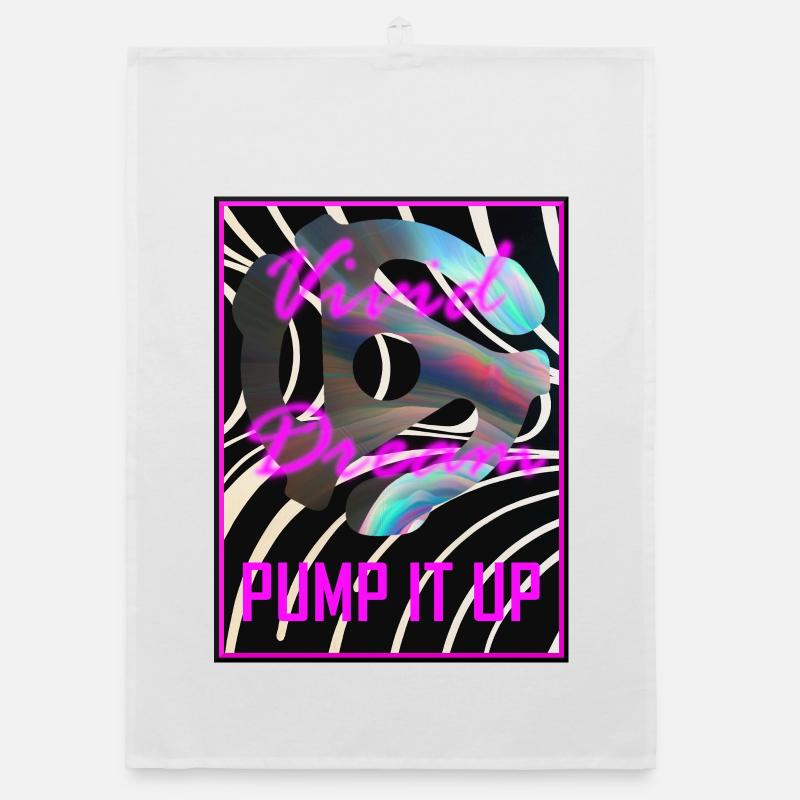 Pump It Up par Vivid Dream Torchon bio